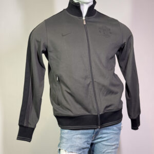Chamarra Manchester United Negro/Gris