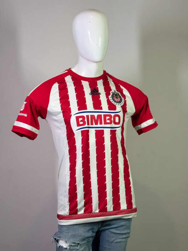 Chivas 15-16 Local Omar Bravo #9 Rosa - Image 2