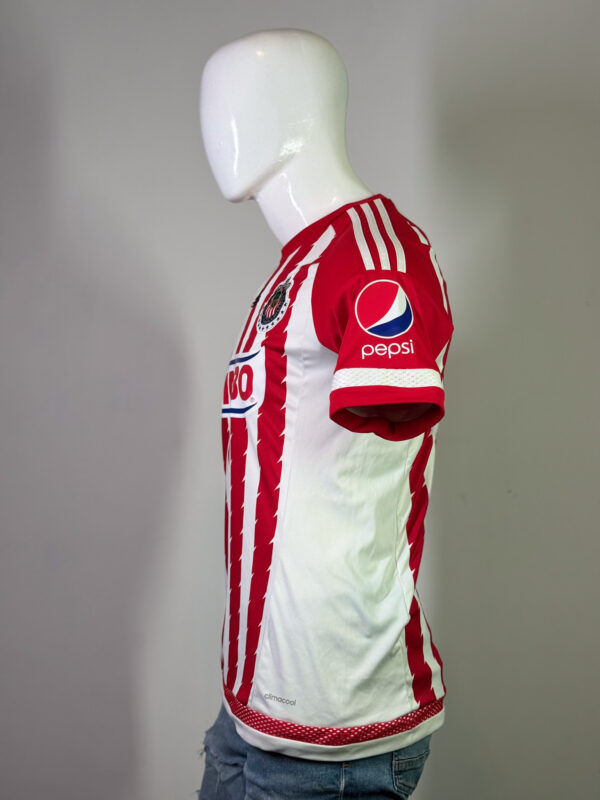 Chivas 15-16 Local Omar Bravo #9 Rosa - Image 7