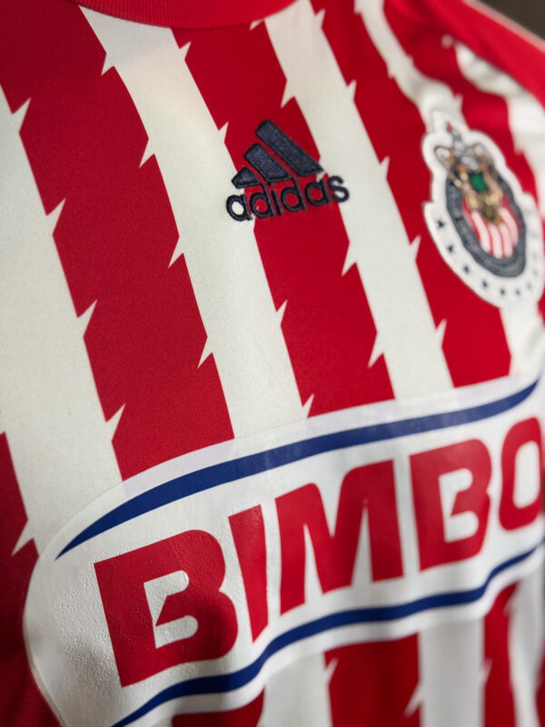 Chivas 15-16 Local Omar Bravo #9 Rosa - Image 6