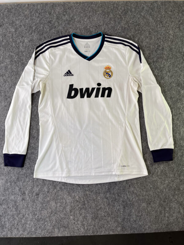 Real Madrid Local 12-13  Sergio Ramos #4 Manga Larga - Image 2