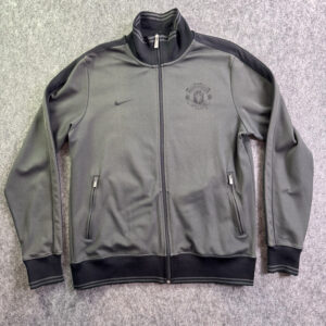 Chamarra Manchester United Negro/Gris