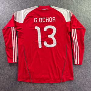 México Portero 2010 Roja Manga Larga