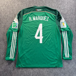 México Local 2014 Rafael Marquez #4 Manga Larga