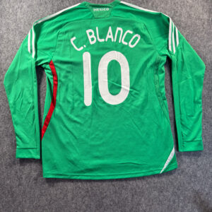México Local 2008 Cuauhtémoc Blanco #10 Manga Larga