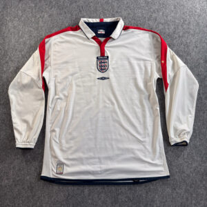 Inglaterra Local 2004 Manga Larga  (Doble Vista)