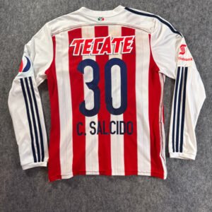 Chivas Local 14-15 Carlos Salcido #30 Manga Larga